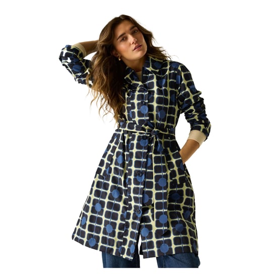 Regatta Dames/Dames Orla Kiely Waterdichte Trenchcoat (Marine) - Image 5