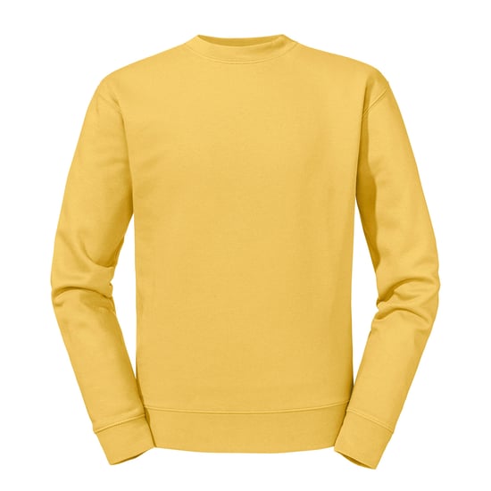 Russell Mens Set-in Sweatshirt (Mustard Yellow) - Image 1