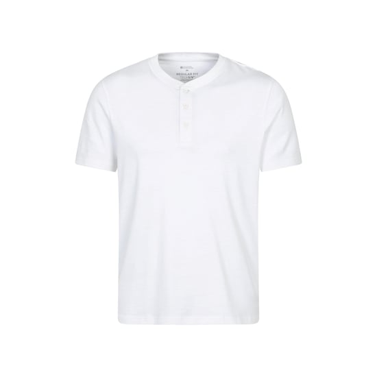 Mountain Warehouse Mens Hasst Organic T-Shirt (Vit) - Image 1