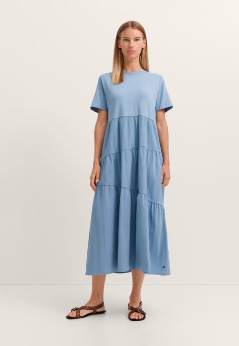 Bugatti Damen Zomerjurk met asymmetrische plooien - Image 1
