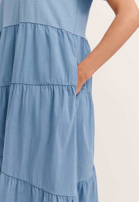 Bugatti Damen Zomerjurk met asymmetrische plooien - Image 4