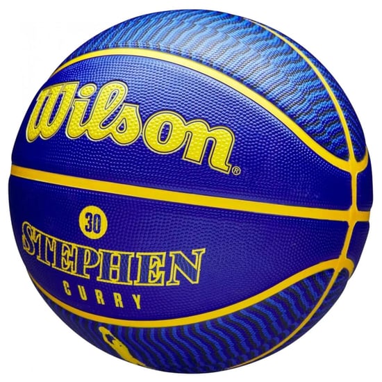 Wilson NBA Icon Stephen Curry Blue Basketballs - Image 3