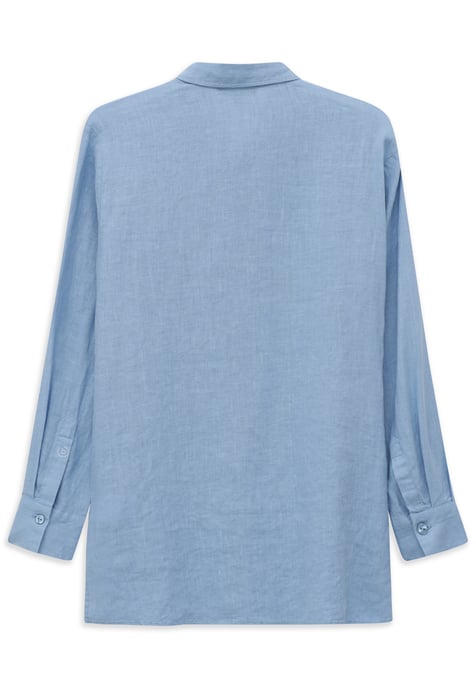 Bugatti Damen Blouse met moderne pasvorm van 100% linnen - Image 5