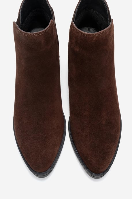 Dovena Leather Block Heel Ankle Boot (Women) - Image 2