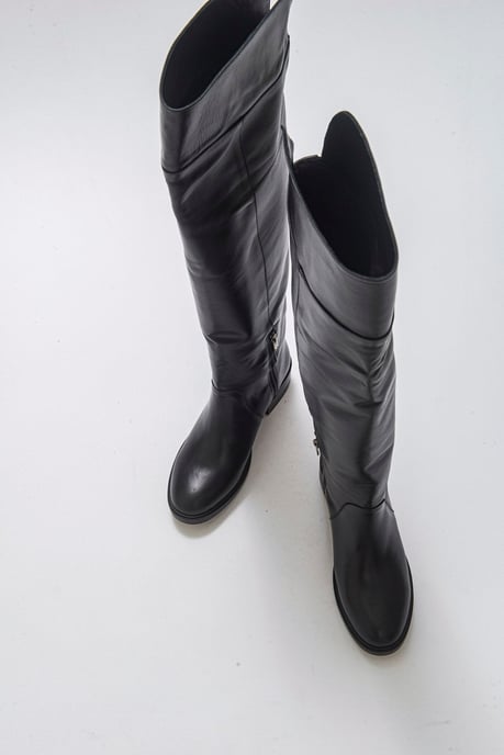Petya Leren Overknee Laars - Image 3