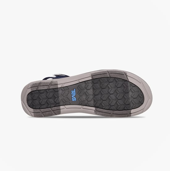 Teva Tirratraveler Womens Cross Strap Sandals Crown Blue - Image 4