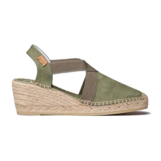 Toni Pons Ter Womens Wedge Sandals Forest - Image 1