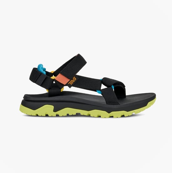 Teva Hurricane Xlt Jr Boys Cross Strap Sandals Black Multi - Image 1