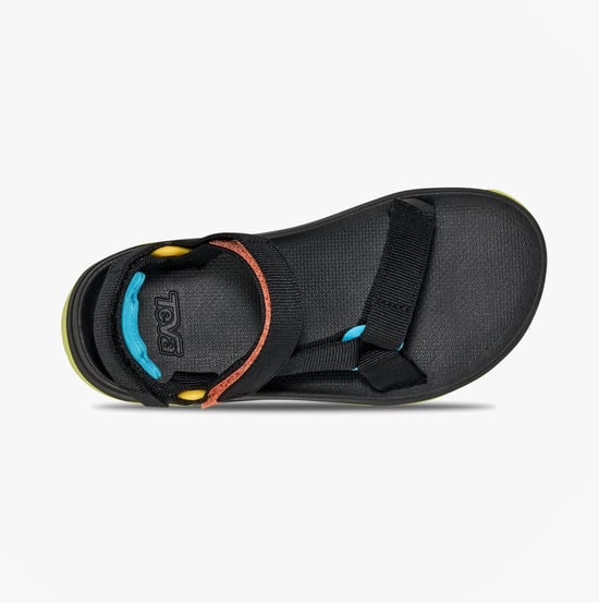 Teva Hurricane Xlt Jr Boys Cross Strap Sandals Black Multi - Image 5