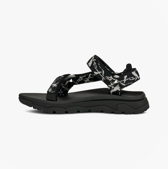 Teva Hurricane Xlt Jr Boys Cross Strap Sandals Marble Black/ Grey - Image 4