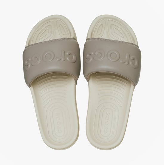 Crocs Crocs All Day Womens Sliders Bone/taupe - Image 2