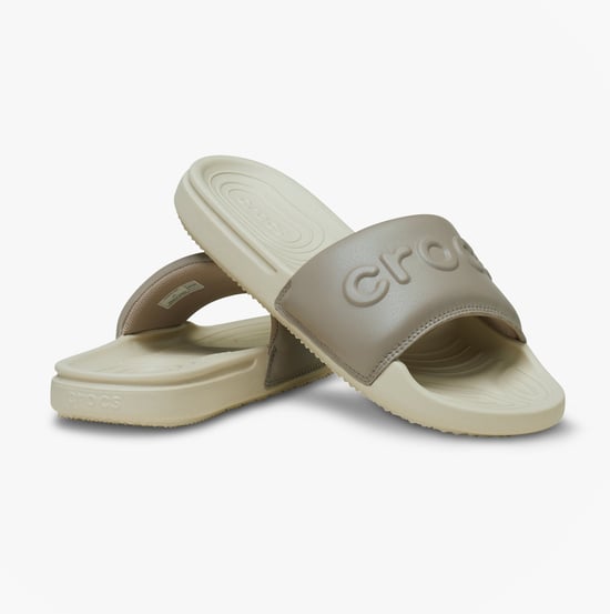 Crocs Crocs All Day Womens Sliders Bone/taupe - Image 3