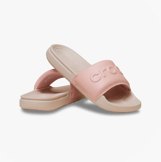 Crocs Crocs All Day Womens Sliders Powder Pink - Image 3