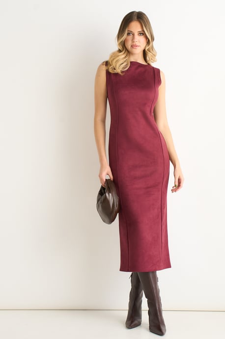 Penklänning i imitationsmocka från Mulberry - Image 1