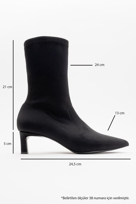 Lewin Spetsig Tå Stiletto Stövel - Image 4