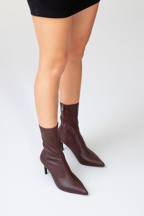 Thalin Dragkedja Stiletto Stövel (Dam) - Image 6