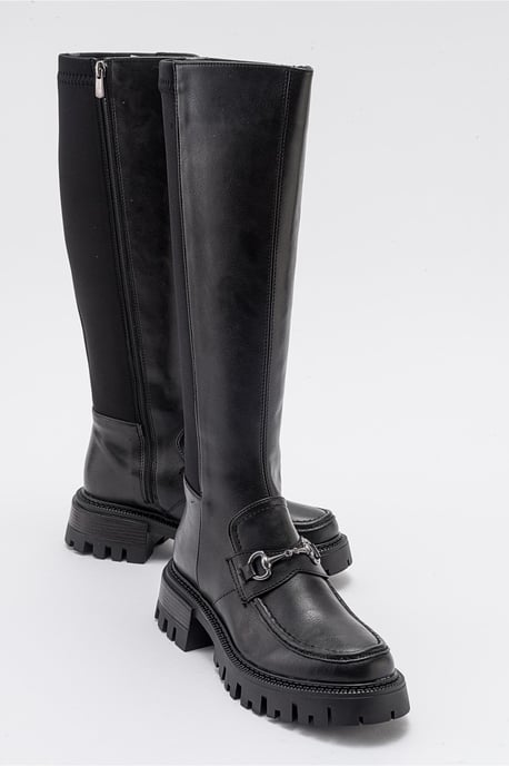 Chapel Buckle Stretch Boot (Women) - Image 2