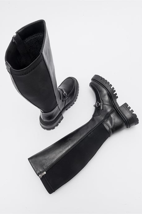 Chapel Buckle Stretch Boot (Women) - Image 3
