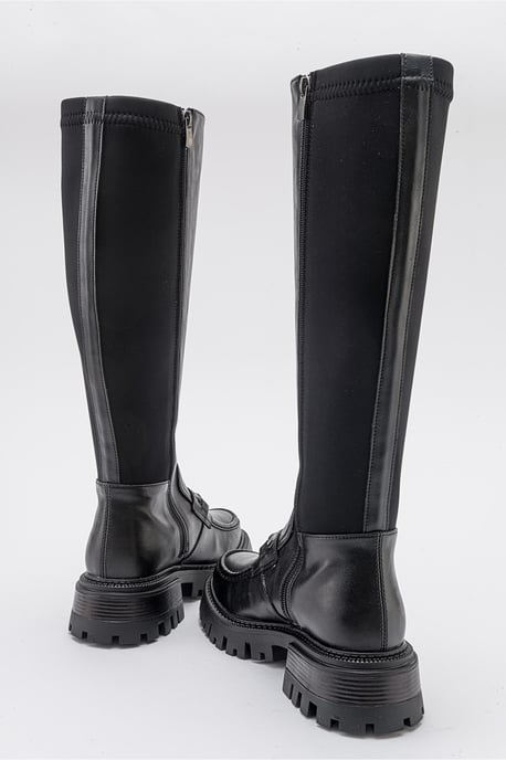 Chapel Buckle Stretch Boot (Women) - Image 6