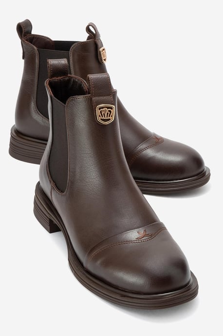 Sidney Leren Chelsea Boot met Gesp - Image 2