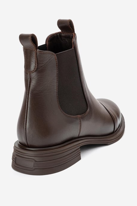 Sidney Leren Chelsea Boot met Gesp - Image 5