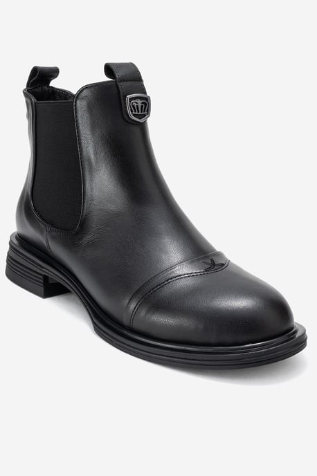 Sidney Leren Chelsea Boot met Gesp - Image 1