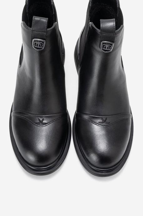 Sidney Leren Chelsea Boot met Gesp - Image 3