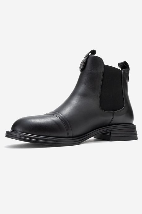 Sidney Leren Chelsea Boot met Gesp - Image 4