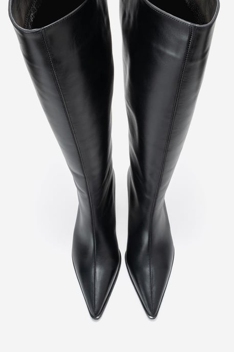 Siora Leather Knee High Boot - Image 3