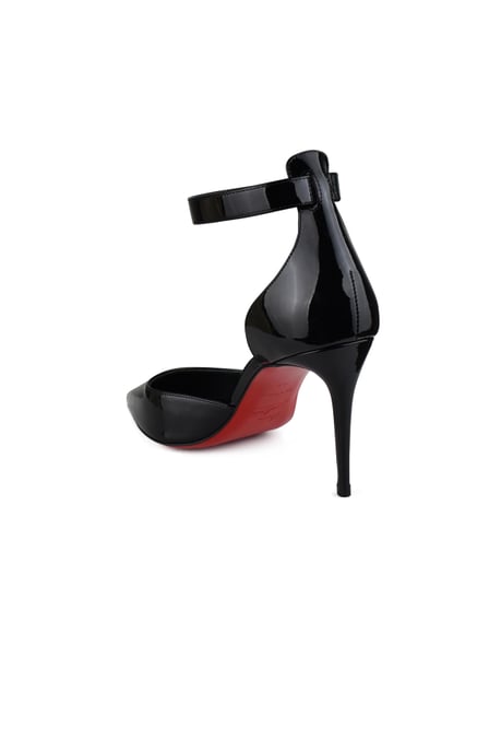 Christian Louboutin Lock ballerina's Zwart - Image 3
