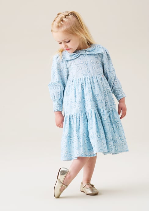 Ava Bow Collar Cord Dress - Image 2