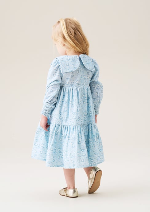 Ava Bow Collar Cord Dress - Image 3