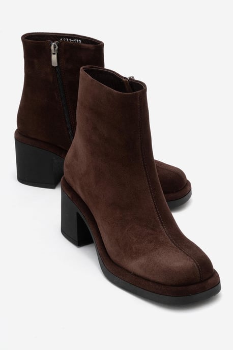 Junae Leather Block Heel Boot (Women) - Image 2
