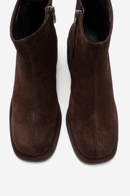 Junae Leather Block Heel Boot (Women) - Image 3