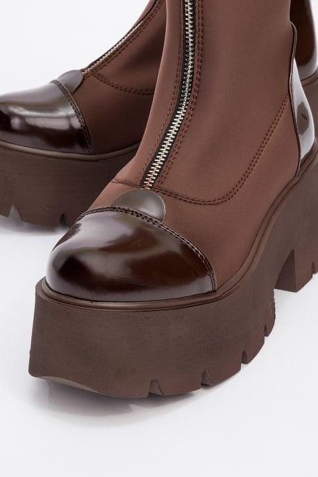 Bray Lakleren Chunky Boot (Dames) - Image 3