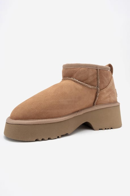 Ary Leren Platform Laars (Dames) - Image 4