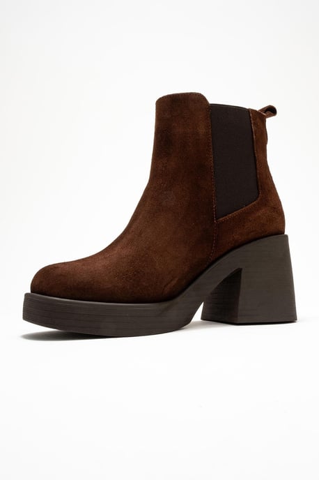 Lysa Leren Platform Laars - Image 4