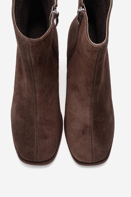 Napoli Leather Block Heel Boot (Women) - Image 3