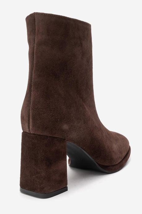 Napoli Leather Block Heel Boot (Women) - Image 5