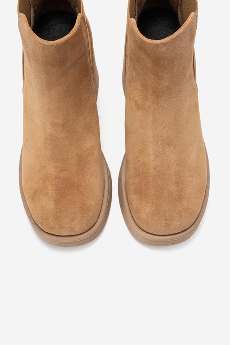 Lysa Leren Platform Laars - Image 3