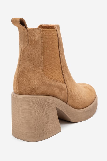 Lysa Leren Platform Laars - Image 5