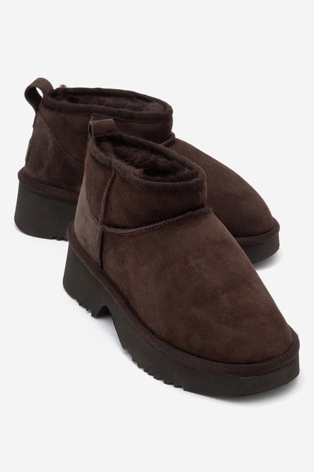 Ary Leren Platform Laars (Dames) - Image 2