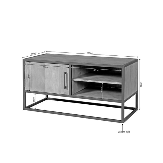Starfurn tv meubel dakota - 45x100x50 cm - Image 2