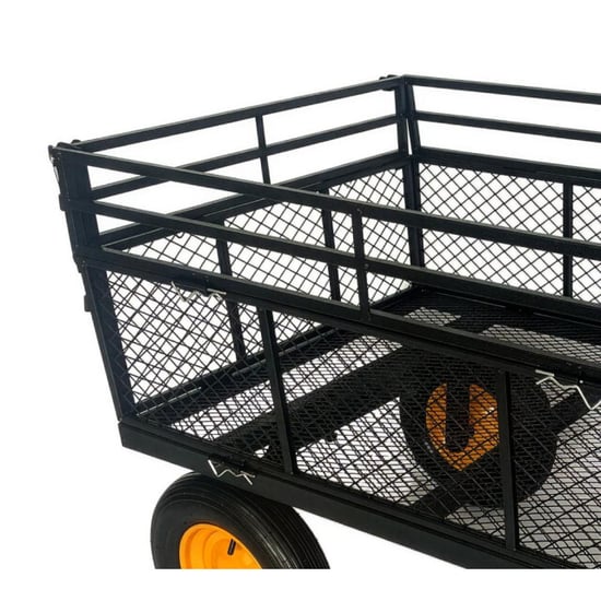 Westmann Transio metalen transportwagen met luchtbanden - Image 2