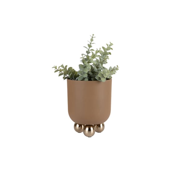 Present Time bloempot estilo small mocha brown - Image 4