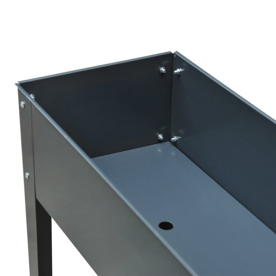 4goodz Plantenbak hoog staal verhoogd 26x75x75 cm - - Image 5