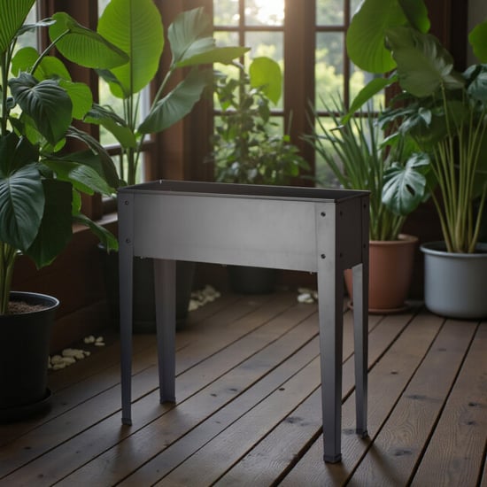 4goodz Plantenbak hoog staal verhoogd 26x75x75 cm - - Image 6