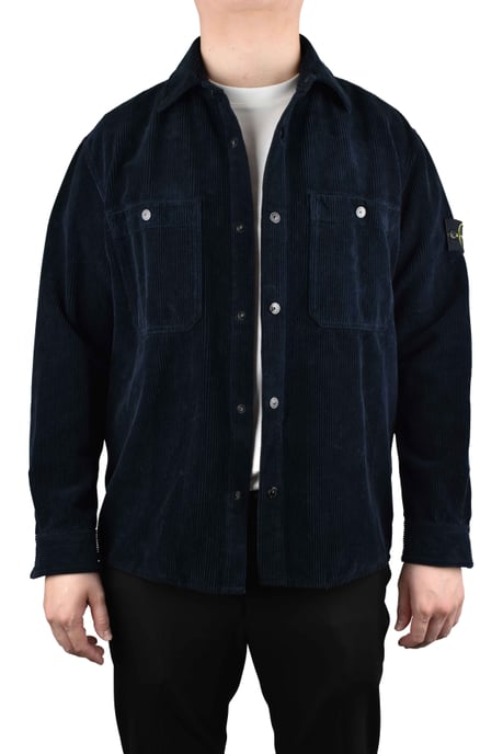 Stone Island Overhemd Jas Blauw - Image 4