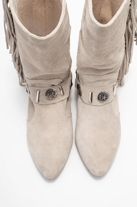 Selora Leather Buckle Western Boot - Image 3