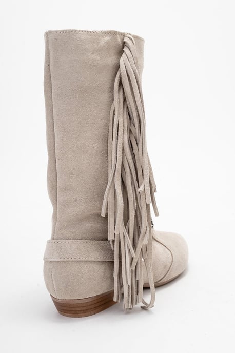 Selora Leather Buckle Western Boot - Image 5